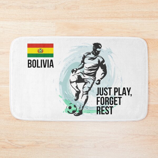 Item preview, Bolivian Footballer playing Football - Football designed and sold by cravingmart.