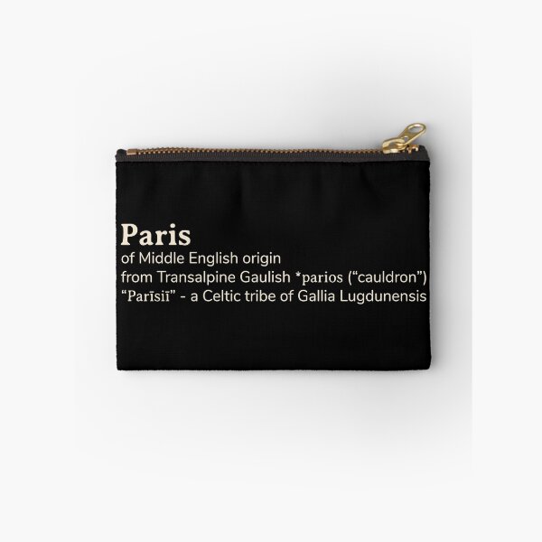 Item preview, Paris name etymology designed and sold by YourNameStory.