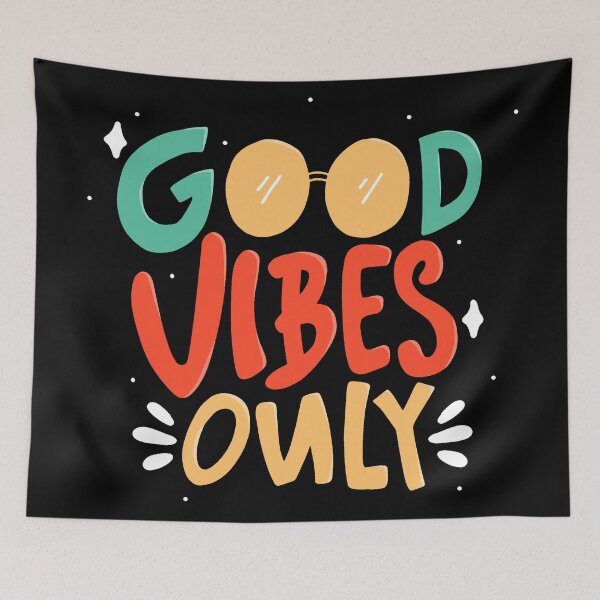 Item preview, Good Vibes Only Quote Typography Lettering Hand Drawn Lettering designed and sold by Peekonet.