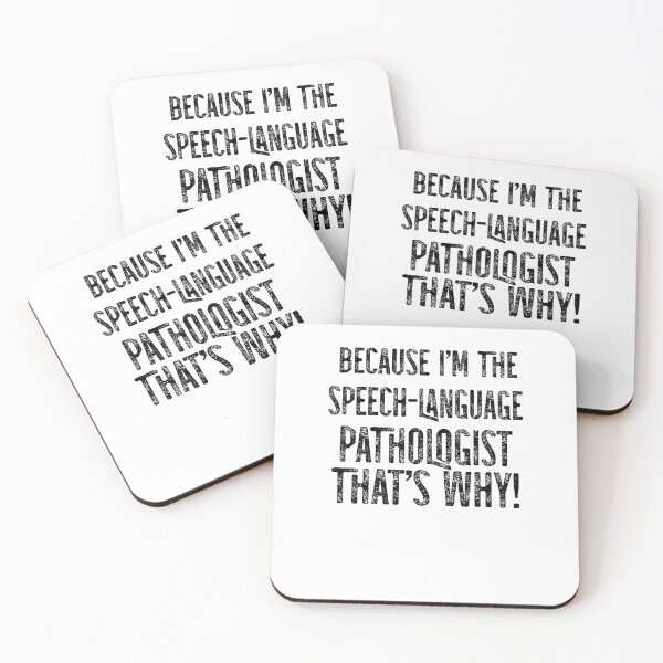 Item preview, Because I'm The SLP That's Why! designed and sold by TeesYouWant.