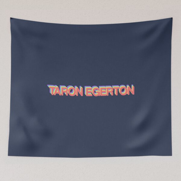 Item preview, Taron Egerton Rainbow 3D Letters designed and sold by tcpthecat.