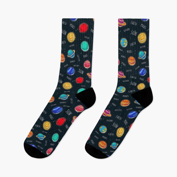 Item preview, Cartoon Style Solar System Pattern, Solar System Seamless Pattern, Solar System designed and sold by graphic-genie.