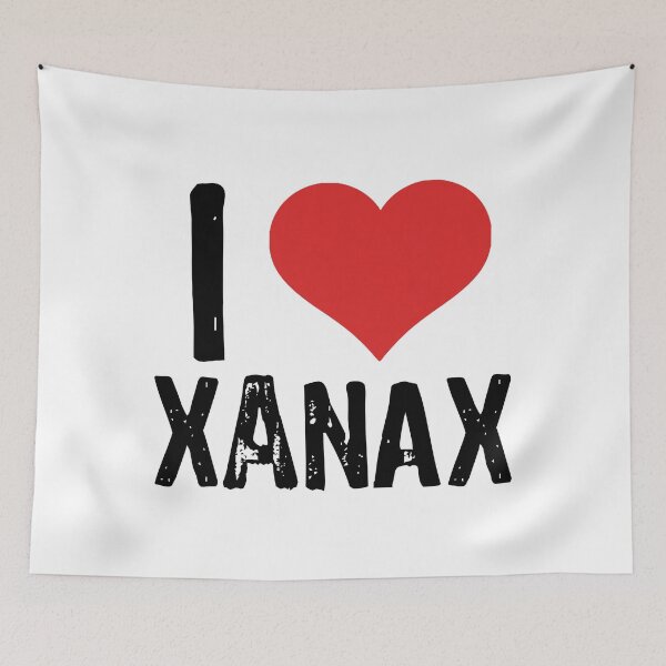Item preview, I Love Xanax designed and sold by The "I Love Everything" Shop.