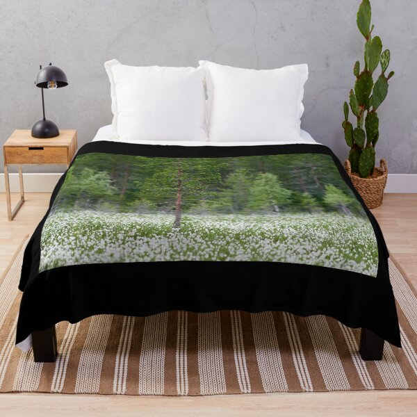 Item preview, Hare's-tail cottongrass fields designed and sold by Jouko Lehto Photography.