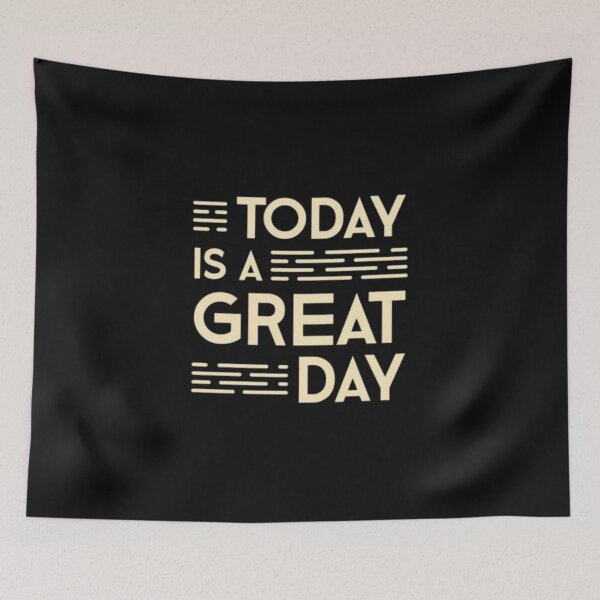 Item preview, motivation optimistic -Today is a great day t-shirt designed and sold by angel1818.