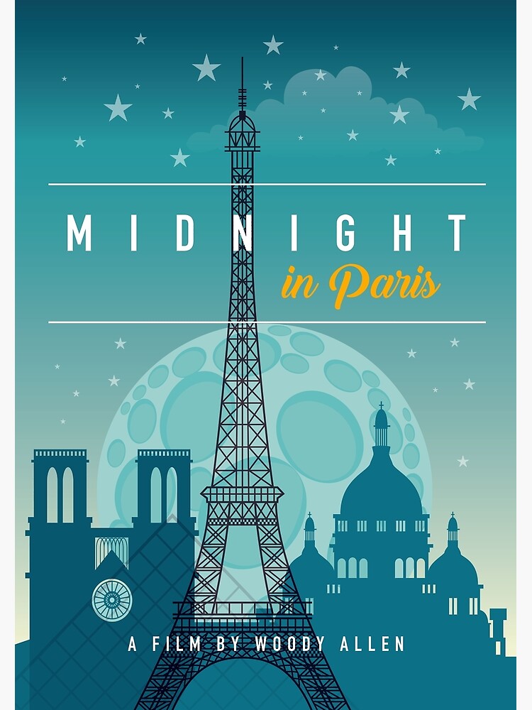 Midnight in Paris - Alternative Movie Poster by MoviePosterBoy