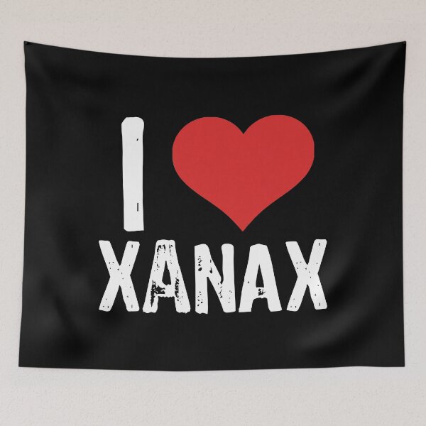 Item preview, I Love Xanax designed and sold by The "I Love Everything" Shop.