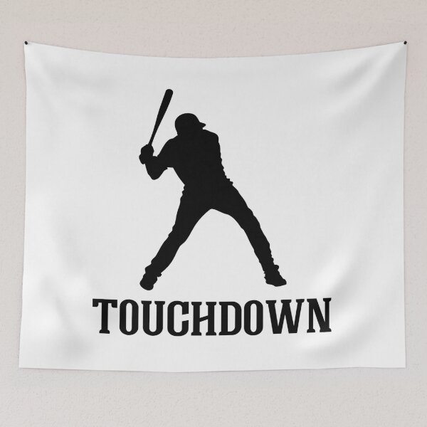Item preview, Touchdown Baseball designed and sold by Color-Sparkle.