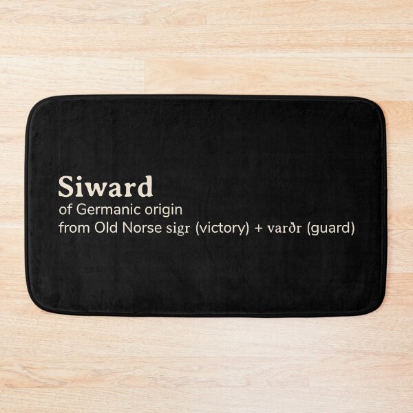 Item preview, Siward name etymology designed and sold by YourNameStory.
