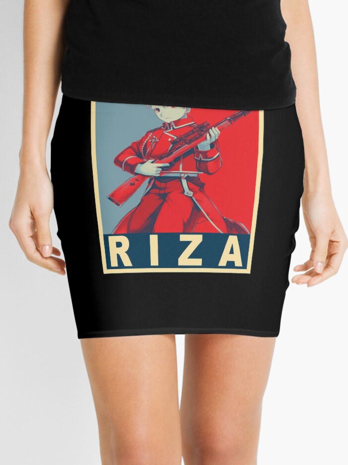 Riza Poster  Mini Skirt for Sale by Criste695
