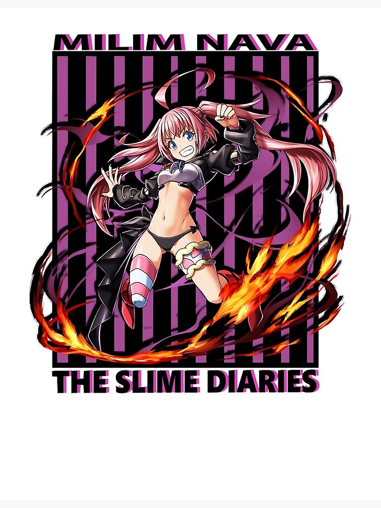 Milim Nava The Slime Diaries Poster For Sale By Morrissons Redbubble 2053