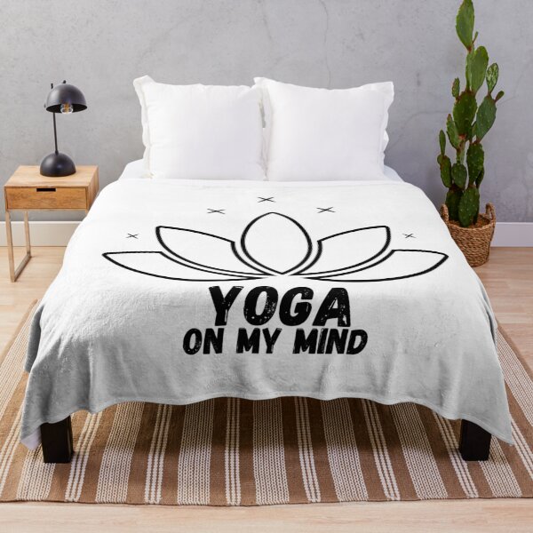 Item preview, Yoga On My Mind designed and sold by HasnaanMohsin.