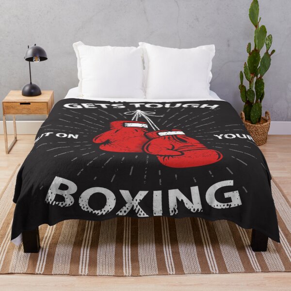Item preview, Grunge Boxing Motivation Poster Print with Boxing Gloves Text Sunburst Grunge Texture designed and sold by Peekonet.