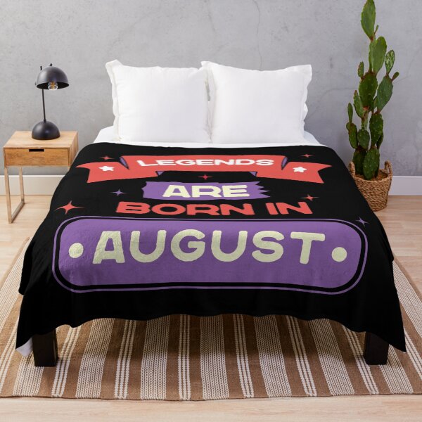 Item preview, Legends Are Born In August designed and sold by PrasartShop.