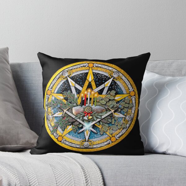 Item preview, Sabbat Pentacle of the Winter Solstice/Yule designed and sold by Naumaddic Arts.