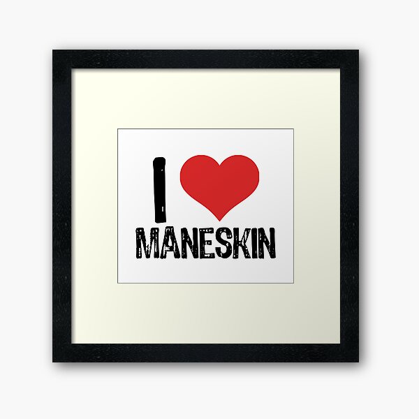 Item preview, I Love Maneskin designed and sold by The "I Love Everything" Shop.