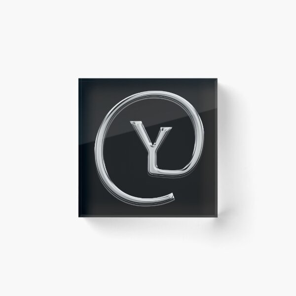 Item preview, Capital Y in an @ sign designed and sold by Logo-stick.