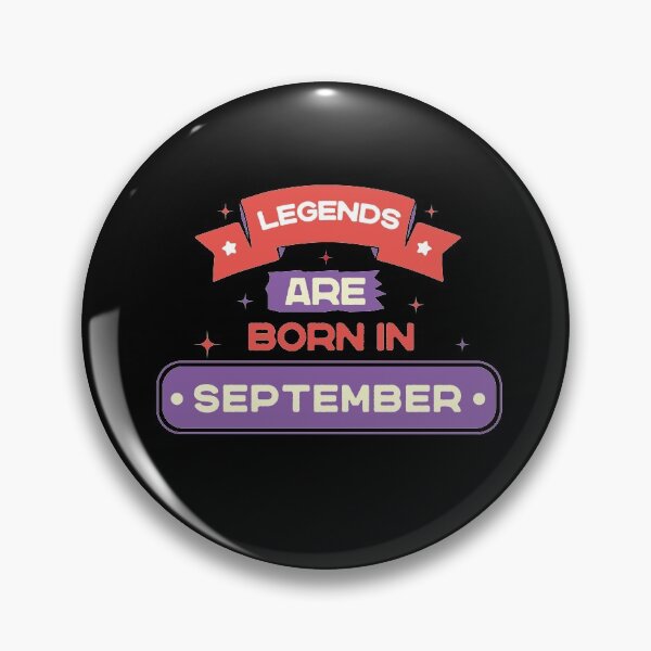 Item preview, Legends Are Born In September designed and sold by PrasartShop.