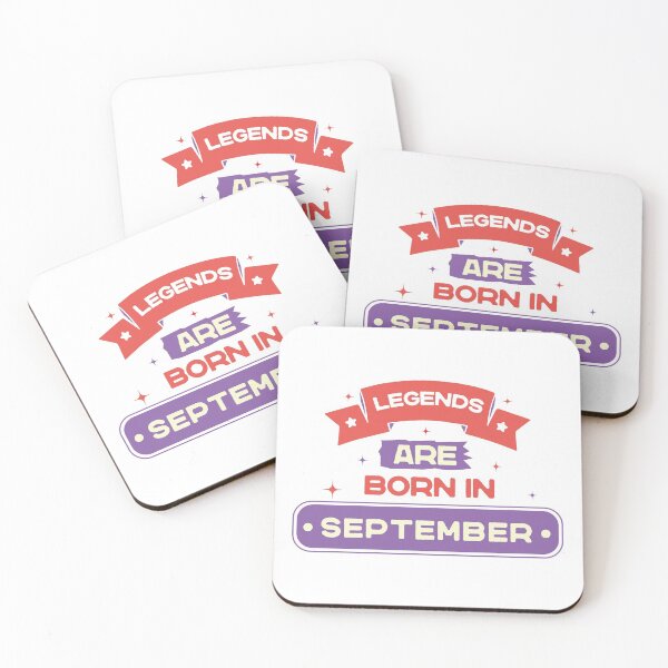 Item preview, Legends Are Born In September designed and sold by PrasartShop.