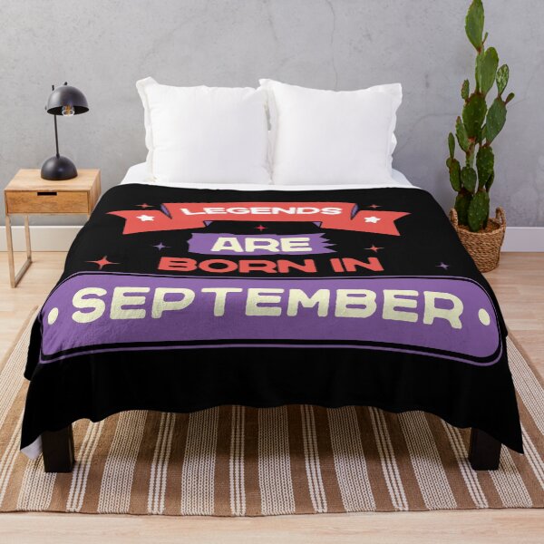 Item preview, Legends Are Born In September designed and sold by PrasartShop.