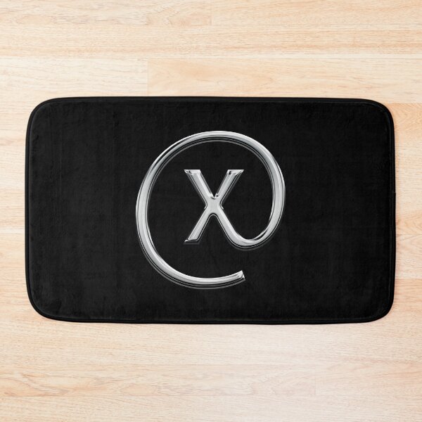 Item preview, Capital X in an @ sign designed and sold by Logo-stick.