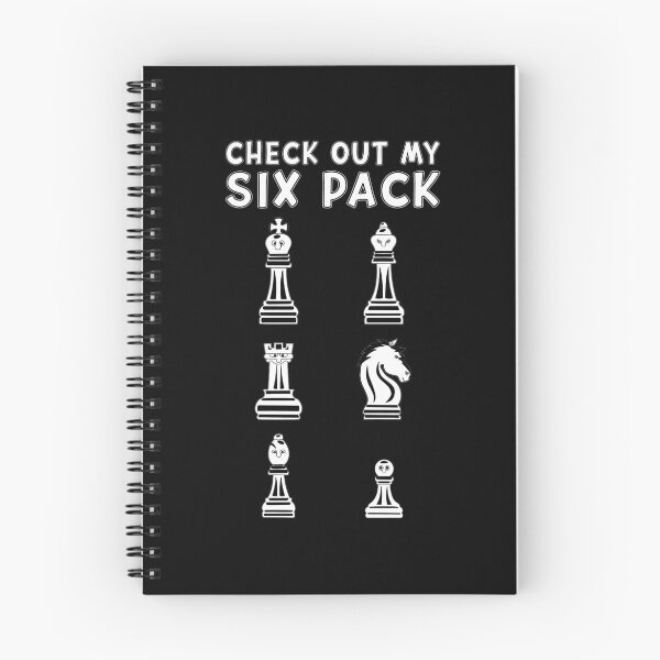 Item preview, Check Out My Six Pack Funny Chess Lover Chess Art  designed and sold by RJ-Art.