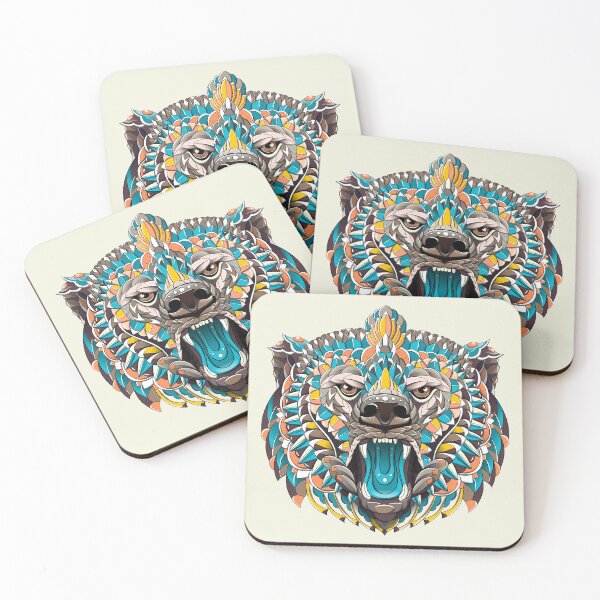 Item preview, Mandala bear designed and sold by svetlana84.