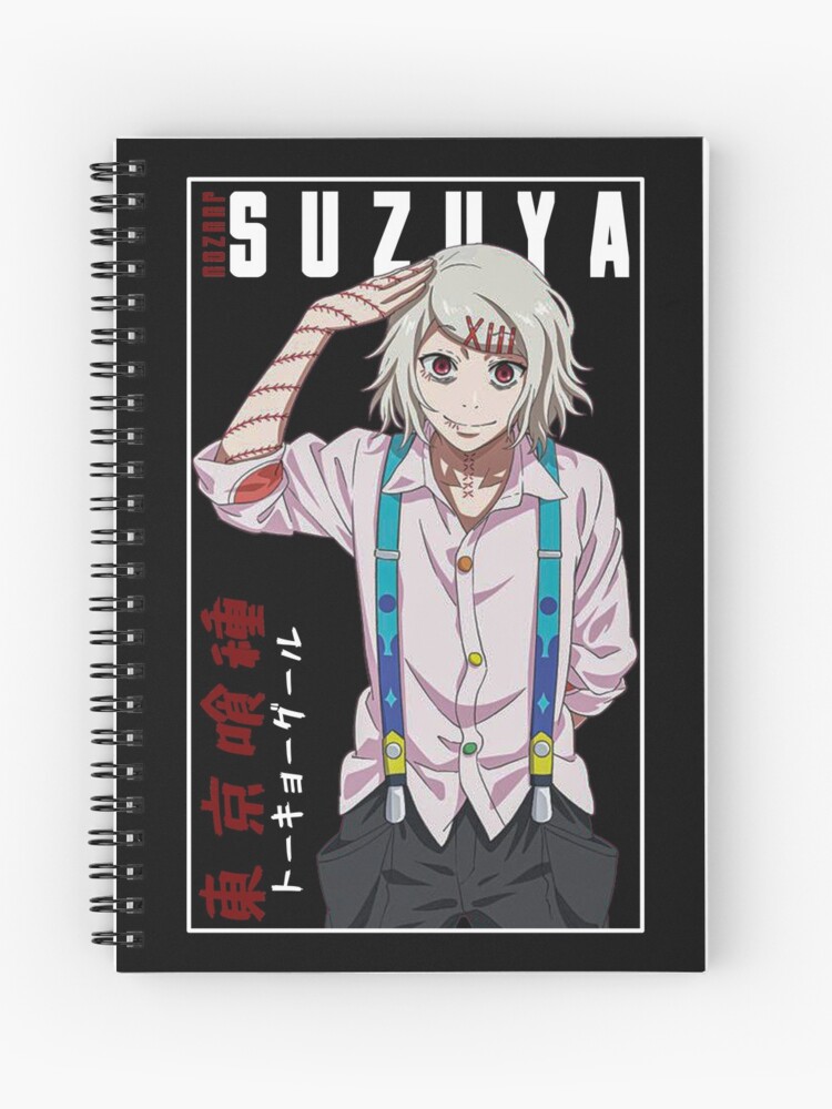 Cahier A Spirale Juuzou Suzuya Goule De Tokyo Par Ice Man7 Redbubble