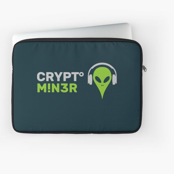 Crypto Miner Music Laptoptasche