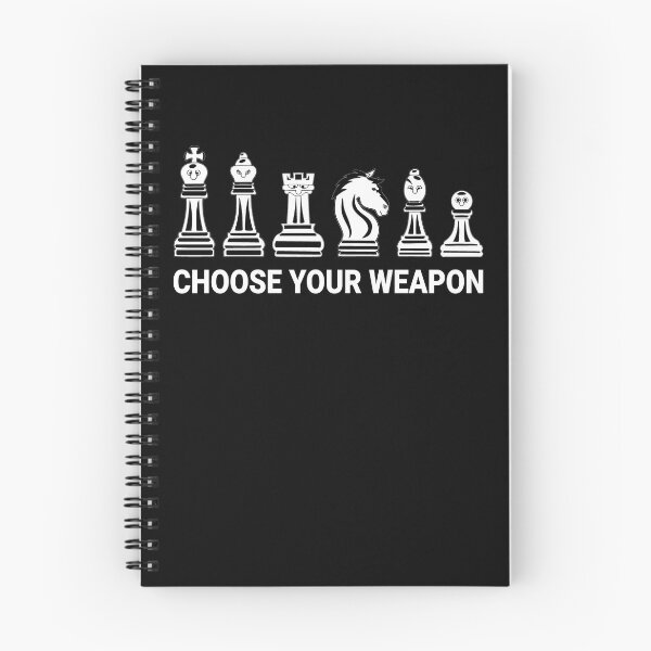 Item preview, Choose Your Weapon Funny Chess Lover Chess Art designed and sold by RJ-Art.