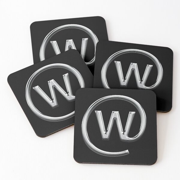 Item preview, Capital W in an @ sign designed and sold by Logo-stick.