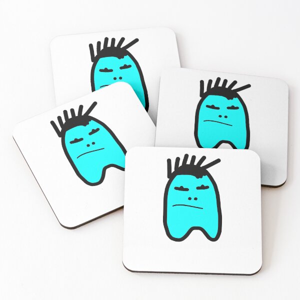 Item preview, Blue face cartoon silently judging you designed and sold by rednumberone.