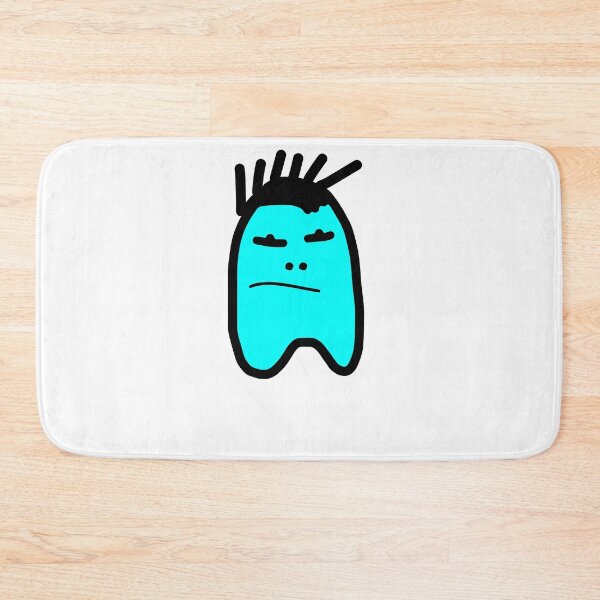Item preview, Blue face cartoon silently judging you designed and sold by rednumberone.