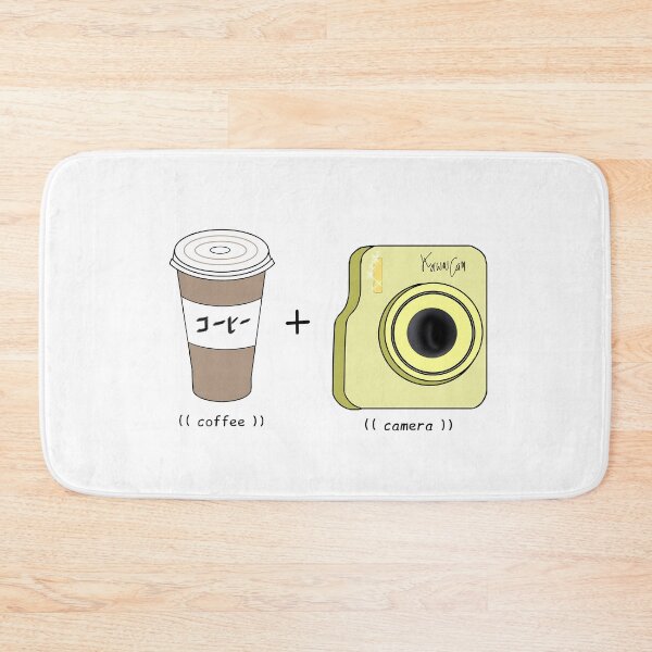 Item preview, all i need is coffee and my camera designed and sold by Artefak-byme.
