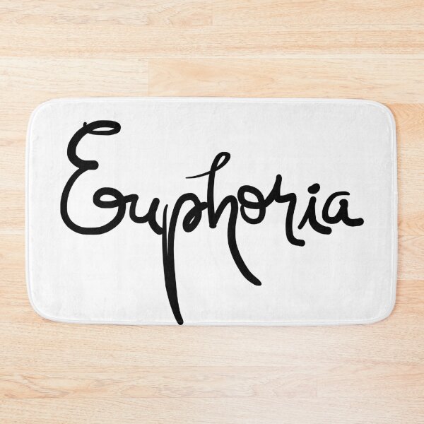 Item preview, Euphoria Lettering Design Black Version designed and sold by Khotekmei.