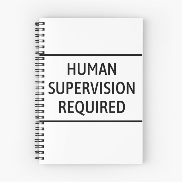 Item preview, Human Supervision for Machines In Future designed and sold by HoomannLabs.