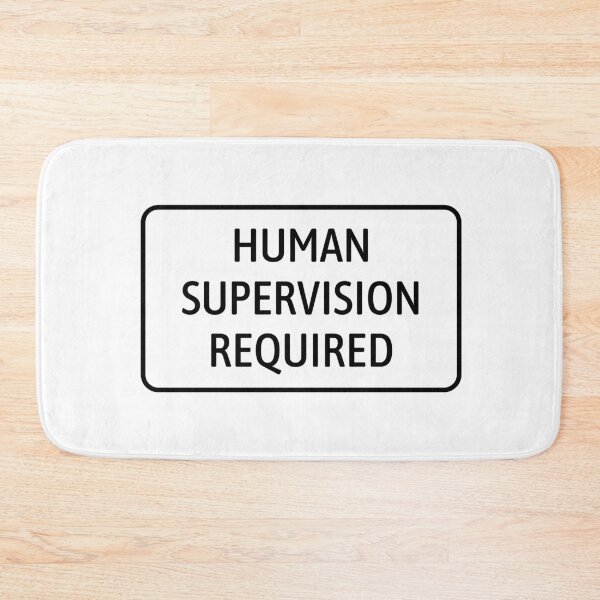Item preview, Human Supervision for Machines In Future designed and sold by HoomannLabs.