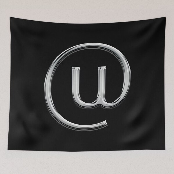 Item preview, Capital U in an @ sign designed and sold by Logo-stick.