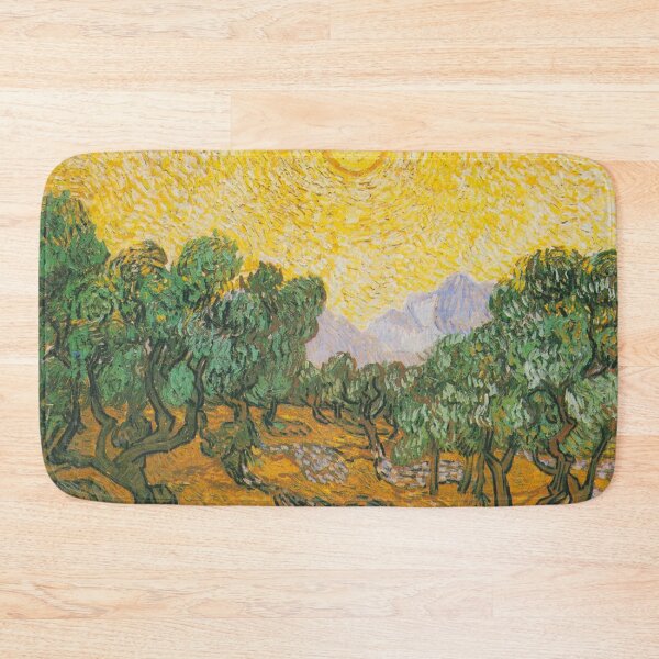 Item preview, Vincent Van Gogh - Olive Trees with Yellow Sky and Sun,No 01. designed and sold by Vivanne-art.