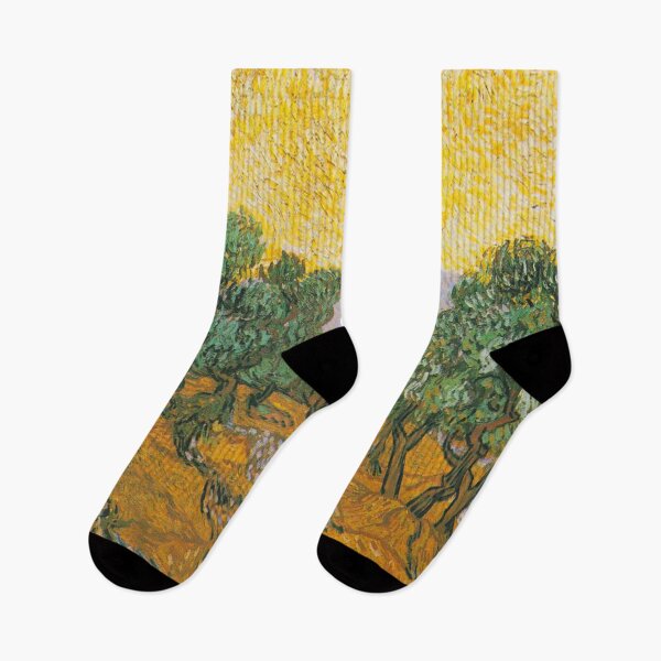 Item preview, Vincent Van Gogh - Olive Trees with Yellow Sky and Sun,No 01. designed and sold by Vivanne-art.