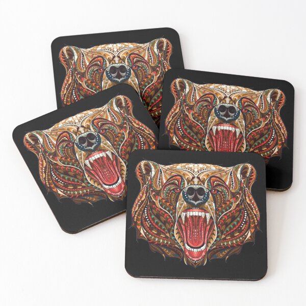 Item preview, Mandala bear designed and sold by svetlana84.