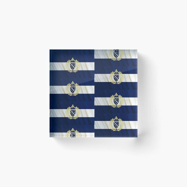 Item preview, Bosnian flag new design designed and sold by EgoPolis.