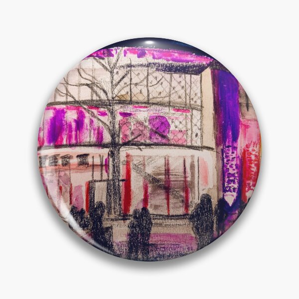 Item preview, Globe theater at night designed and sold by A-using-colors.