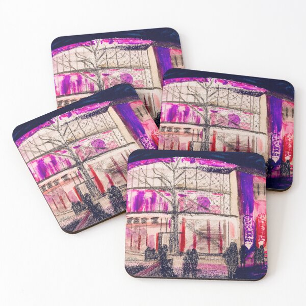 Item preview, Globe theater at night designed and sold by A-using-colors.