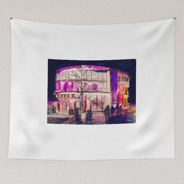 Item preview, Globe theater at night designed and sold by A-using-colors.