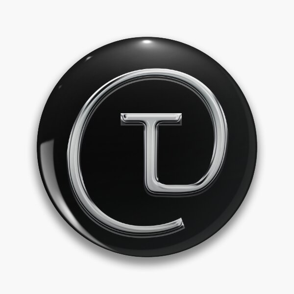 Item preview, Capital T in an @ sign designed and sold by Logo-stick.