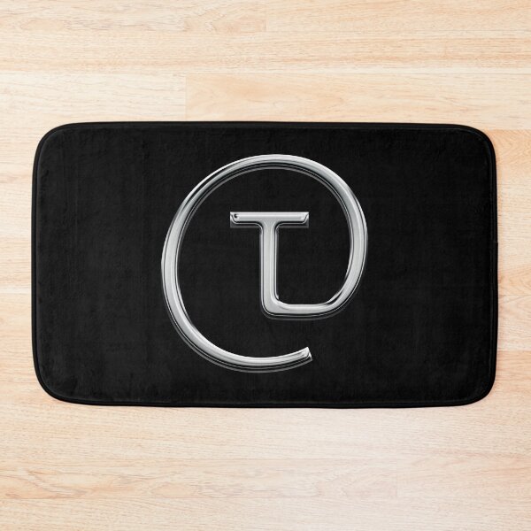 Item preview, Capital T in an @ sign designed and sold by Logo-stick.