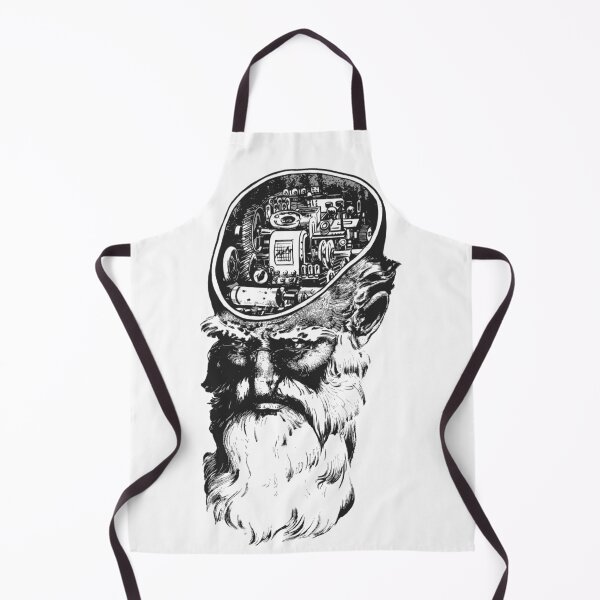 Item preview, Old Man With Mechanical Brain designed and sold by Good-Looking Corpse.