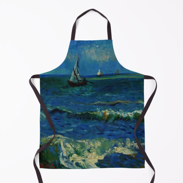 Item preview, Vincent Van Gogh - The Sea at Les Saintes-Maries-de-la-Mer designed and sold by Vivanne-art.