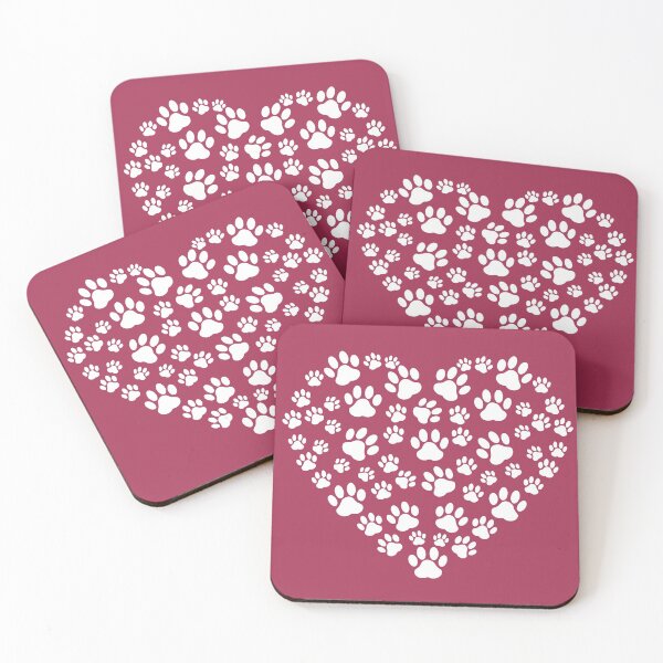 Item preview, The Paw Love Heart designed and sold by Blok45.